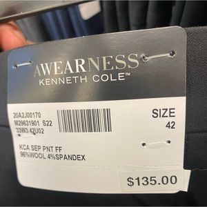 Kenneth Cole Black Pants